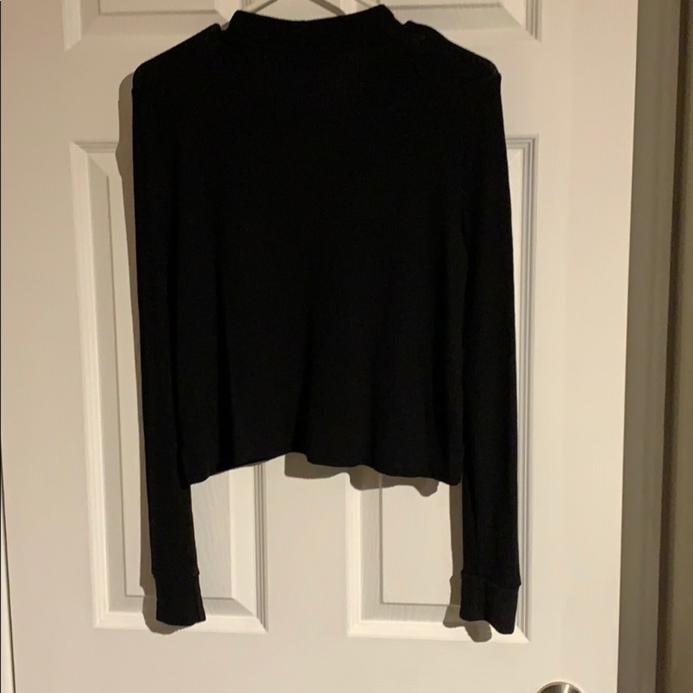 Loft Ribbed Cardigan Top - Picture 5 of 5